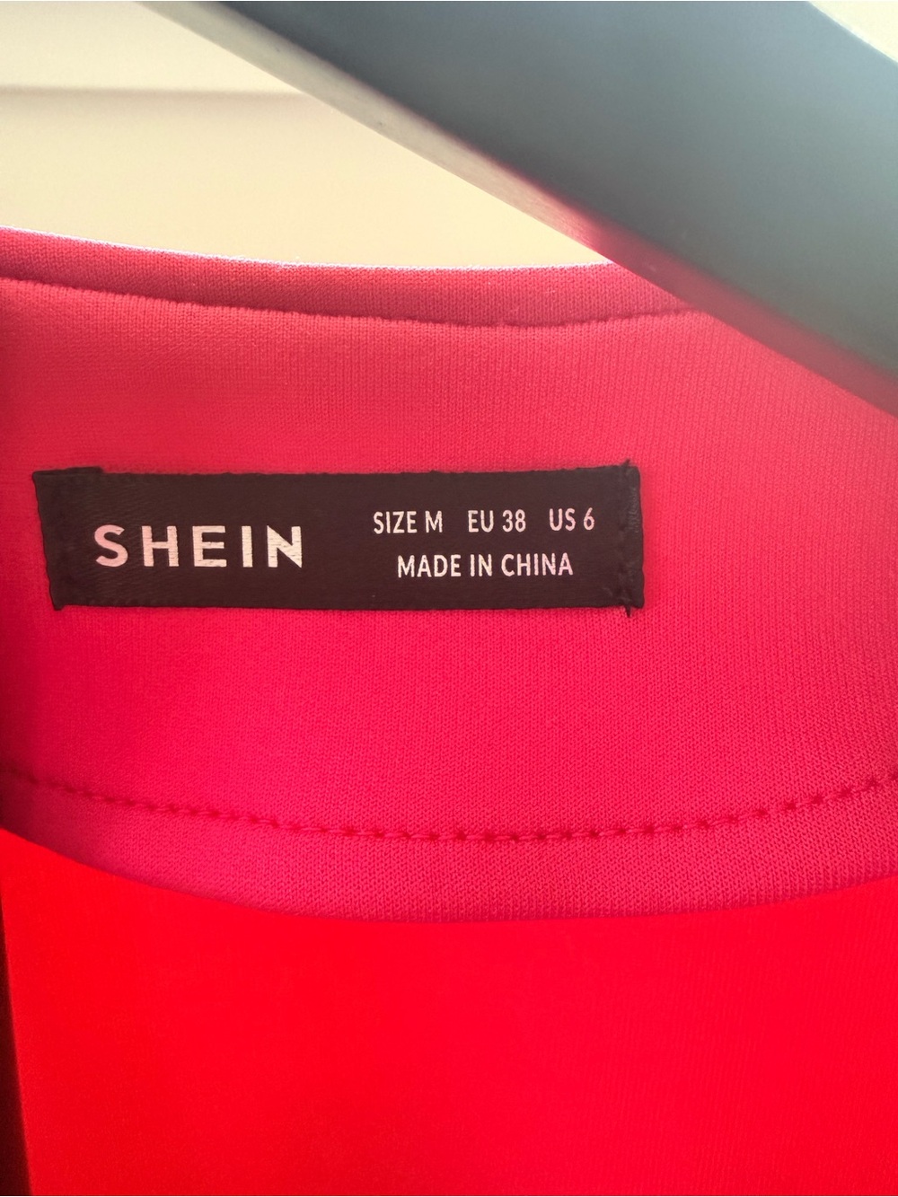 SHEIN Hot Pink Open Front Blazer - Size Medium - Picture 4 of 5